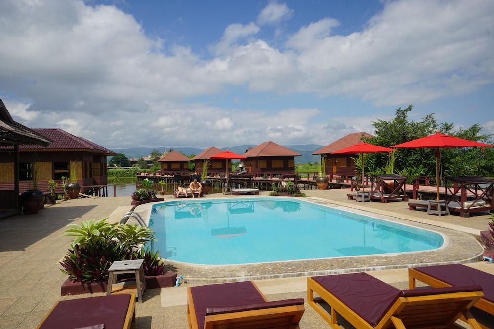 Shwe Inn Tha Floating Resort Inle Lake Eksteriør bilde
